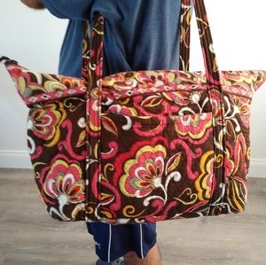 Vera Bradley Puccini Miller Large Travel Tote